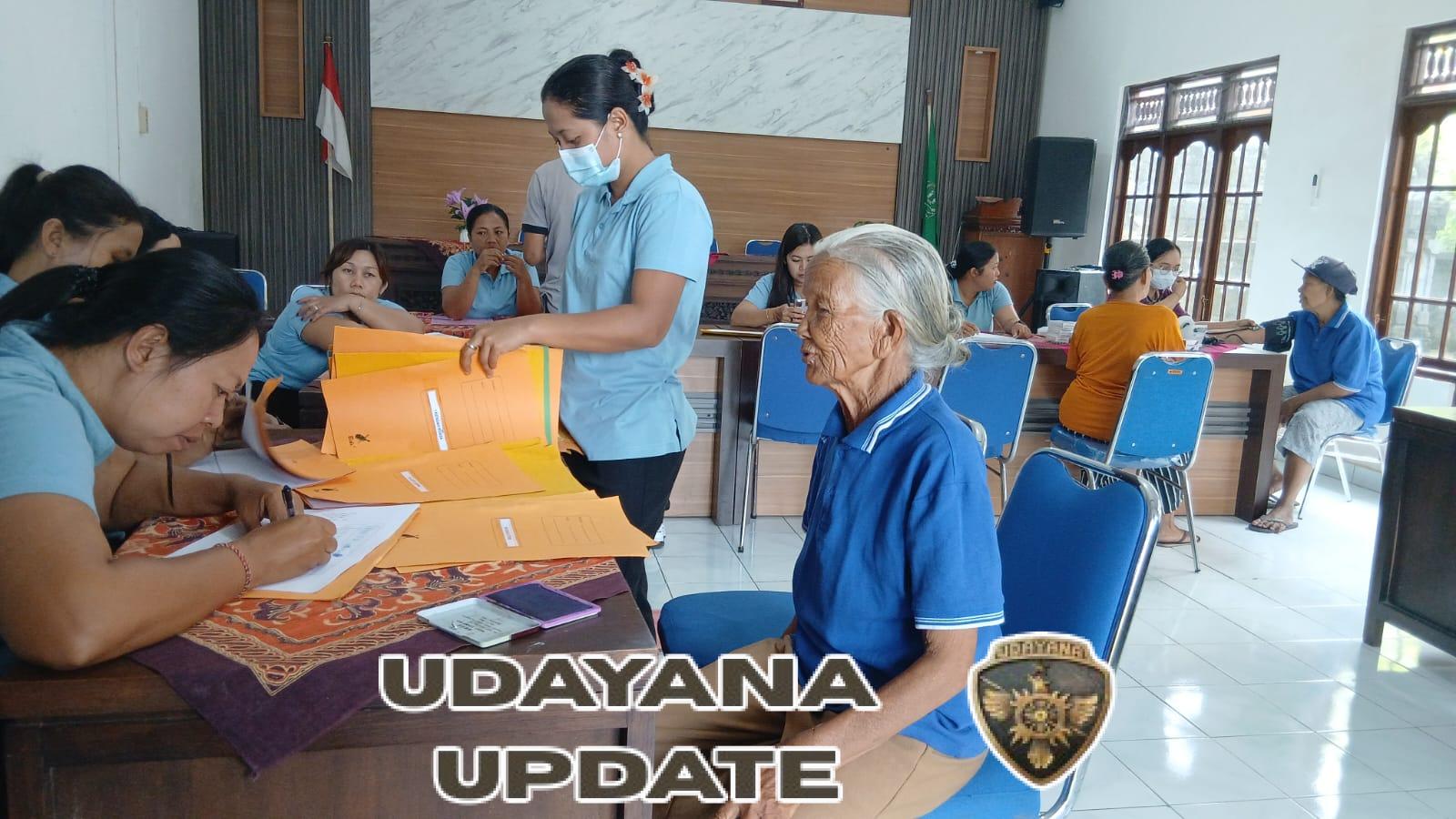 Babinsa Selisihan Turun Gunung Kawal Pelaksanaan Posyandu Lansia