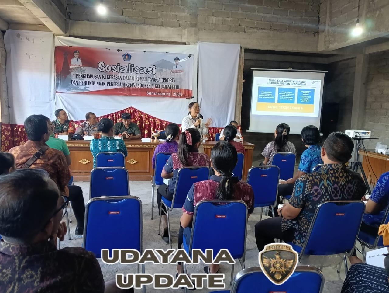 Meningkatkan Kesadaran Dalam Penegakan Hukum, Babinsa Timuhun Atensi Sosialisasi PKDRT Dan PPMI