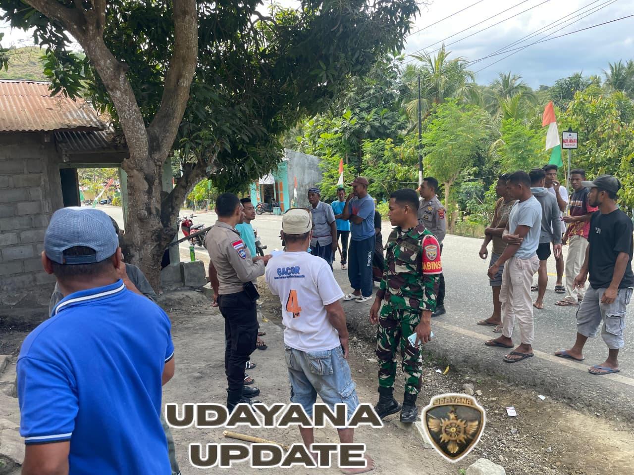 Babinsa Ramil 01 Ende Laksanakan Komsos dan Pamwil di Desa Raporendu