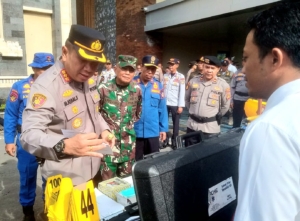 TNI-Polri dan Seluruh Elemen: Apel Gabungan Kesiapan Tanggap Darurat Guna dalam Menghadapi Bencana Alam