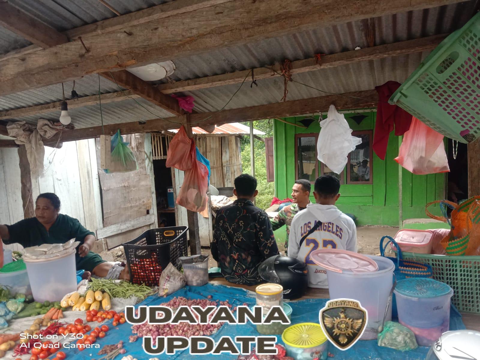 Babinsa 1602-01 Ende Gelar Komsos dan Pamwil, Wujudkan Kamtibmas Desa Ndorurea 1