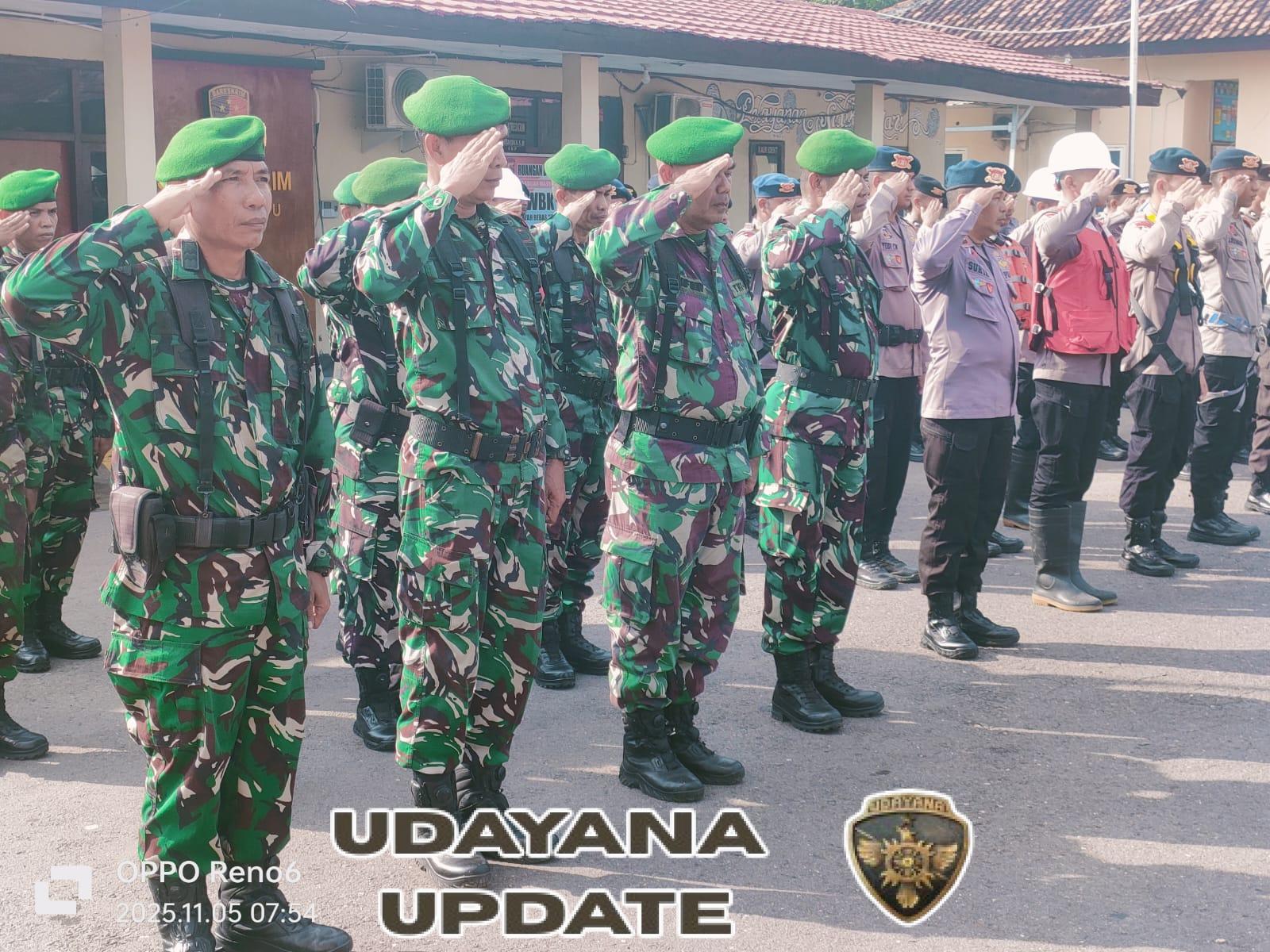 Polres Dompu Gelar Apel Siaga Bencana, Pastikan Kesiapan Personel dan Sarpras Hadapi Potensi Alam