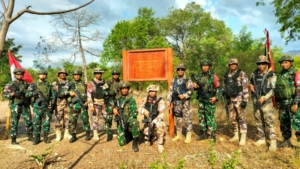 Satgas Pamtas dan UPF Timor Leste Perkuat Sinergi Lewat Patroli Bersama