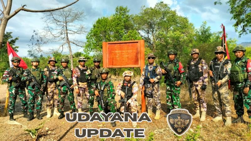 Satgas Pamtas dan UPF Timor Leste Perkuat Sinergi Lewat Patroli Bersama