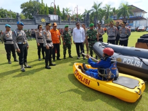 Wujudkan Sinergi, Kodim 1616/Gianyar Turut Ambil Bagian dalam Apel Kesiapan Tanggap Bencana