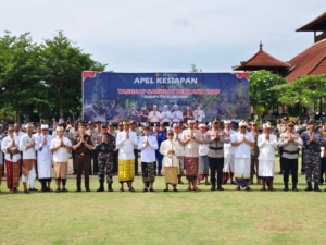 Dandim Klungkung Hadiri Apel Kesiapan Tanggap Darurat Bencana