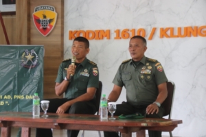 Stop Pelanggaran,  Kodim Klungkung  Terima Penyuluhan Hukum