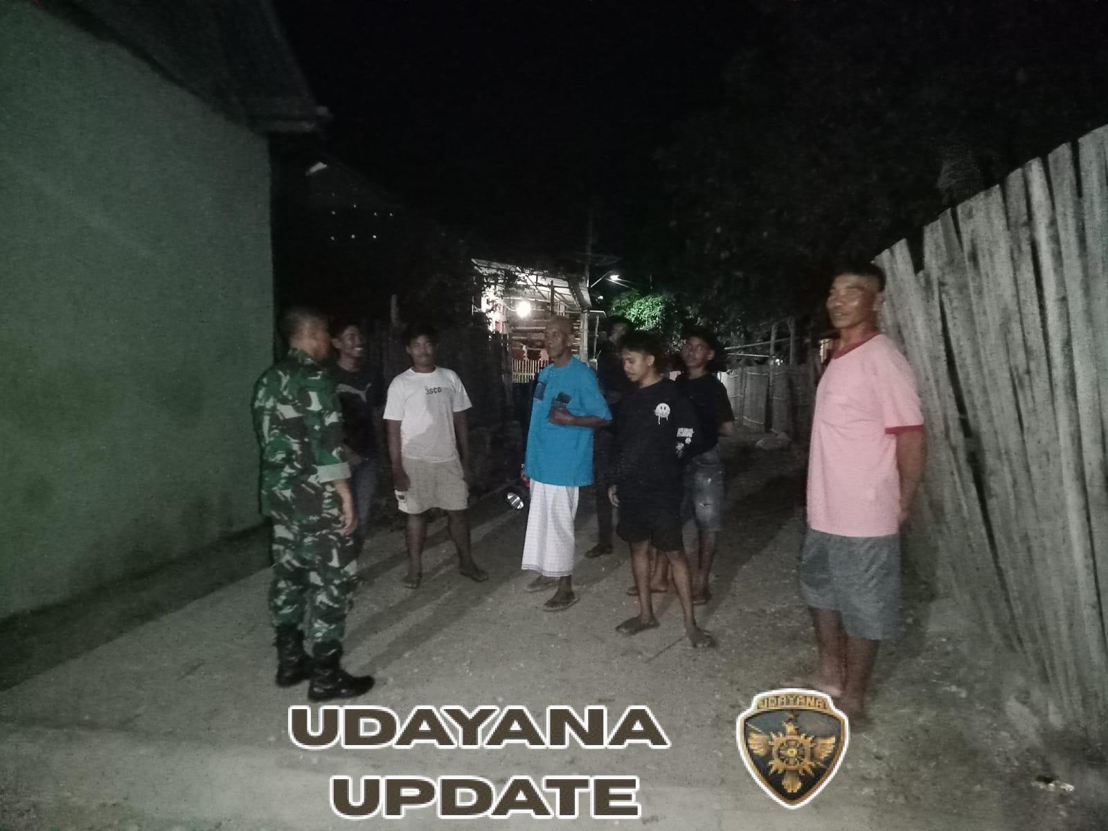 Apel Pengecekan Patroli Siskamling di Koramil Woha, Pastikan Keamanan Desa Sekitar