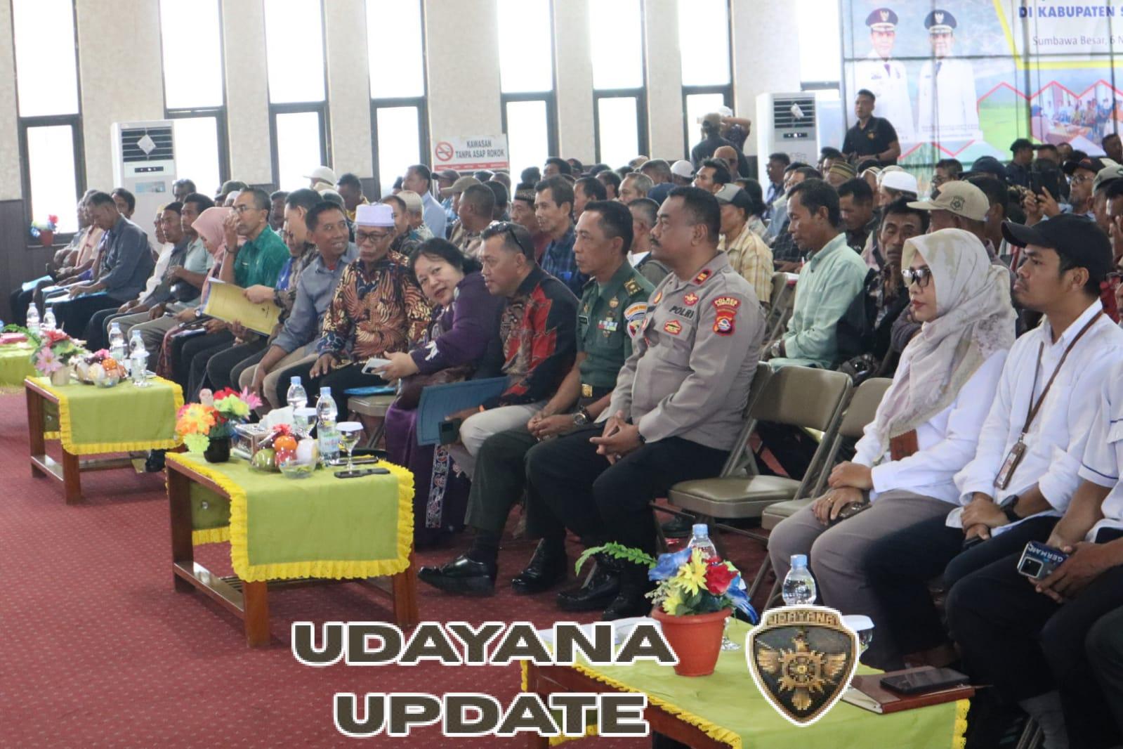 Kasdim 1607/Sumbawa Dukung Penguatan Kelembagaan P3A Demi Swasembada Pangan