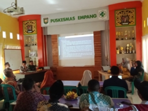 Danramil Empang Dukung Penguatan Komitmen Skrining Layak Hamil dan Sosialisasi BPJS Kesehatan