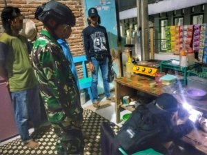 Kodim 1608/Bima Amankan Pengedar Narkoba beserta 23 paket sabu