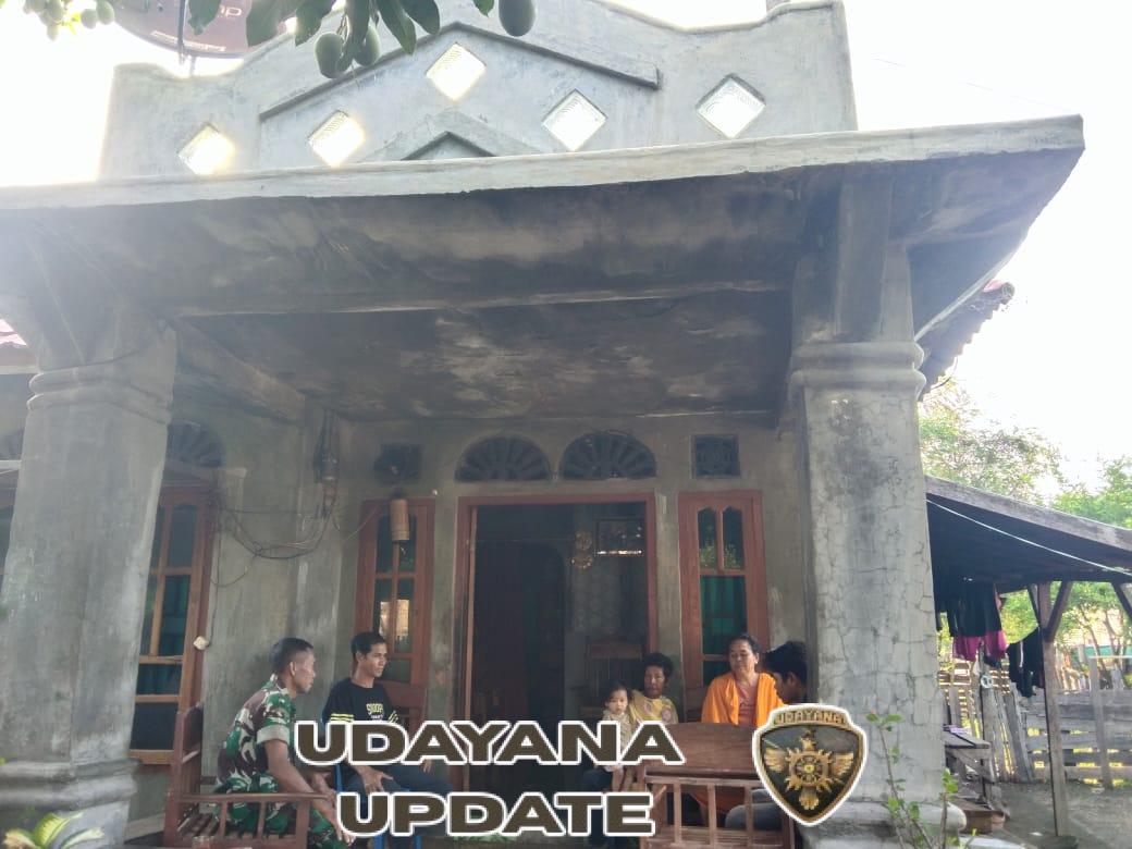 Babinsa Doropeti Ajak Warga Jaga Kebersihan Saat Musim Hujan
