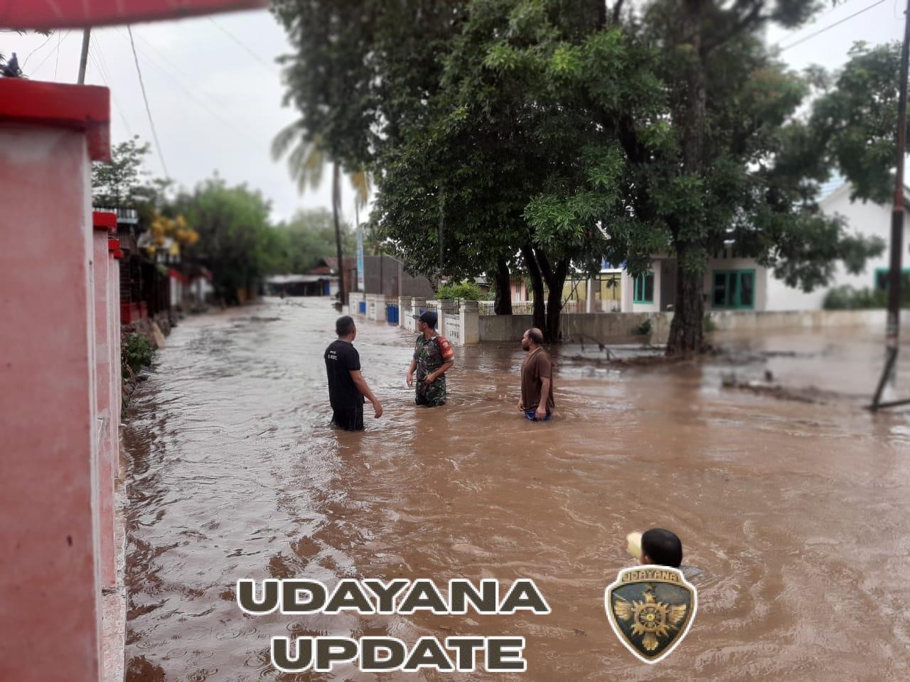 Musim Penghujan Tiba, Banjir Kiriman Rendam Desa Ncandi Madapangga Kabupaten Bima