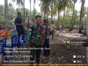 Babinsa Dampingi Pemeriksaan Sumur Bor BNPB di Desa Oebafok: Wujud Nyata Kepedulian TNI terhadap Kebutuhan Air Bersih Warga