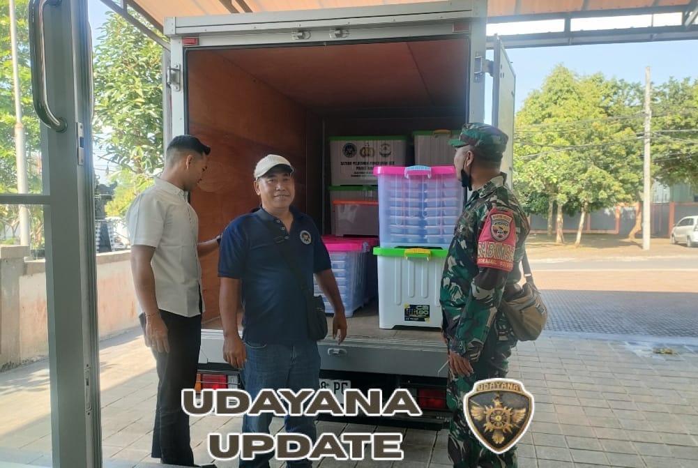 Anggota Koramil 1626-02/Susut Terus Pantau Penyaluran Makanan Bergizi Gratis untuk Anak Sekolah