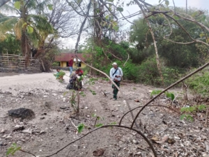 Sinergi TNI dan Pemerintah Desa, Pengukuran Tanah untuk Koperasi Merah Putih di Baadale Berjalan Lancar