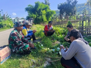Babinsa Desa Belo Laksanakan Patroli Wilayah dan Komsos, Wujudkan Kondusifitas di Wilayah Binaan
