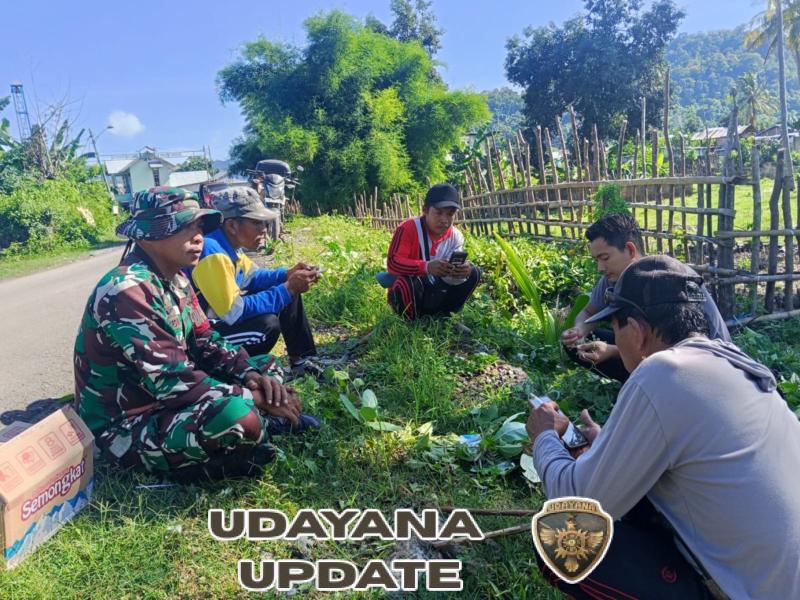 Babinsa Desa Belo Laksanakan Patroli Wilayah dan Komsos, Wujudkan Kondusifitas di Wilayah Binaan