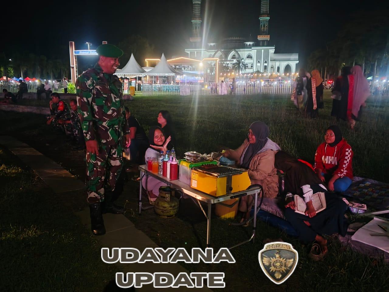 Serda A. Rahman Patroli Malam Ajak Warga Taliwang Jaga Keamanan Lingkungan