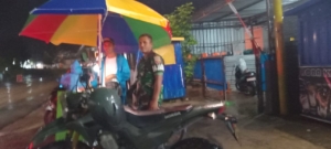 Koptu Sufyan Giat Patroli Malam Jaga Kamtibmas di Wilayah Sekongkang