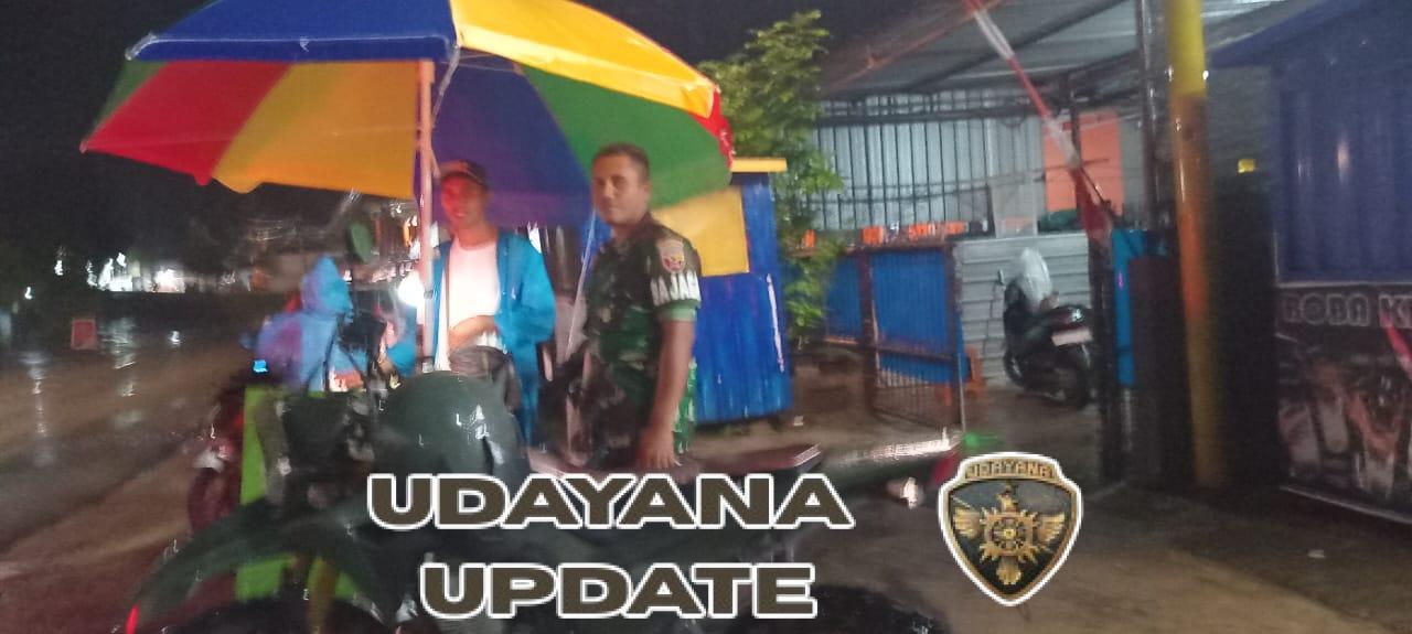 Koptu Sufyan Giat Patroli Malam Jaga Kamtibmas di Wilayah Sekongkang
