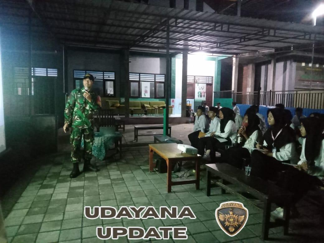 Babinsa Langko Tanamkan Wawasan Kebangsaan di Kalangan Pelajar