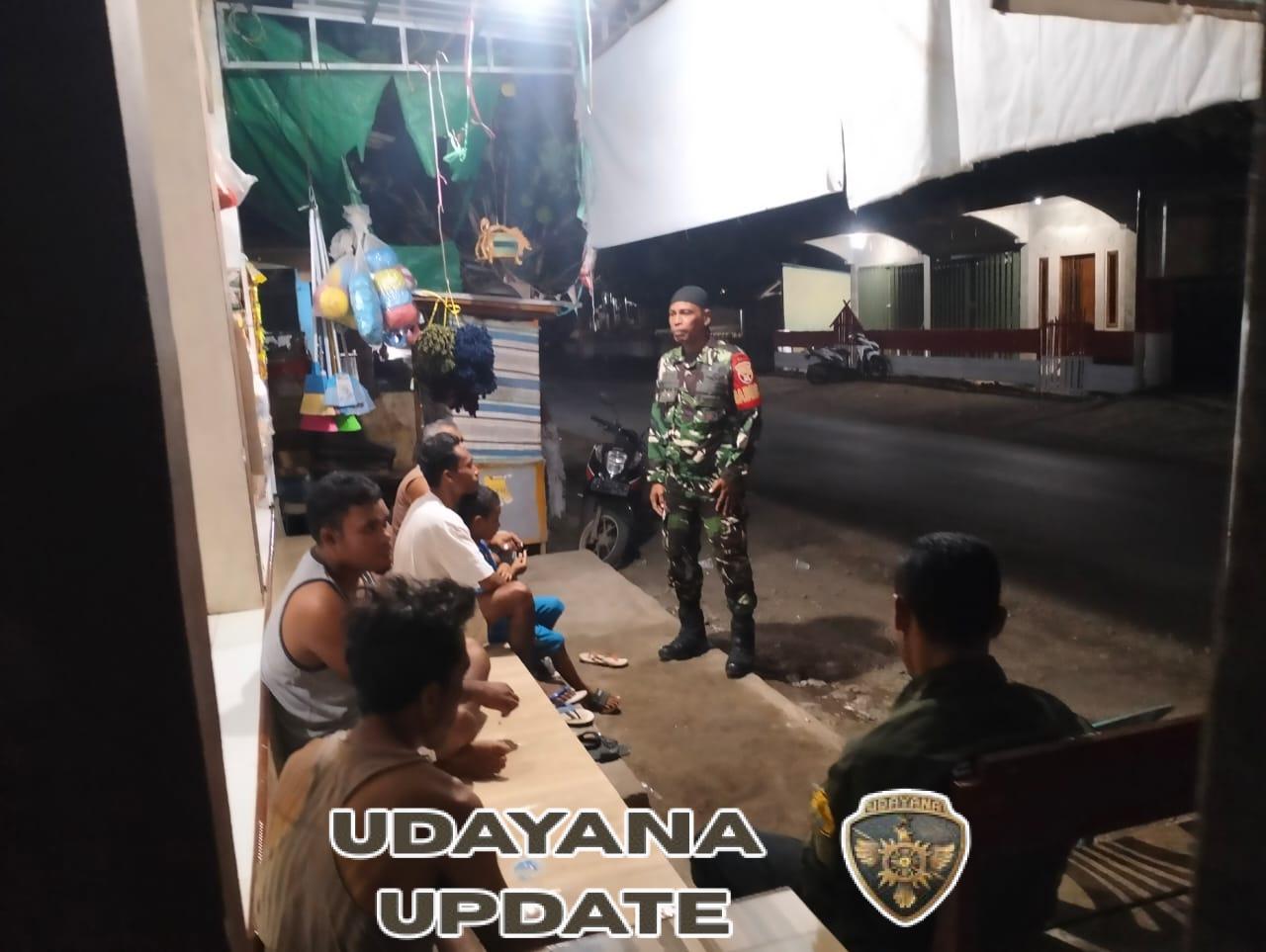 Babinsa Koramil 1608-06/Wawo Gelar Patroli Malam Jaga Ketertiban di 4 Kecamatan