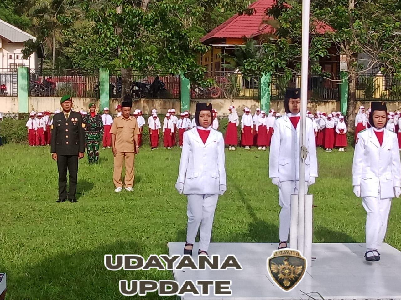 Koramil 1607-03/Ropang Bersama Pemerintah Kecamatan Gelar Upacara Hari Pahlawan