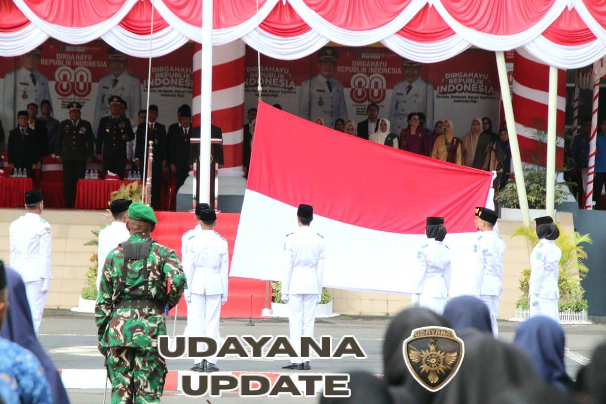 Kasdim 1614/Dompu Hadiri Upacara Hari Pahlawan ke-80, Kodim 1614/Dompu Tunjukkan Semangat Melanjutkan Perjuangan