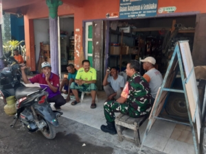 Babinsa Soro Barat Ajak Warga Tanamkan Jiwa Merah Putih