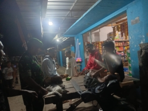 Babinsa Desa Woko Gelar Patroli Malam, Imbau Pemuda Jauhi Miras dan Narkoba