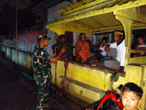 Apel Pengecekan Personil Koramil 1608-04/Woha Siap Patroli Siskamling