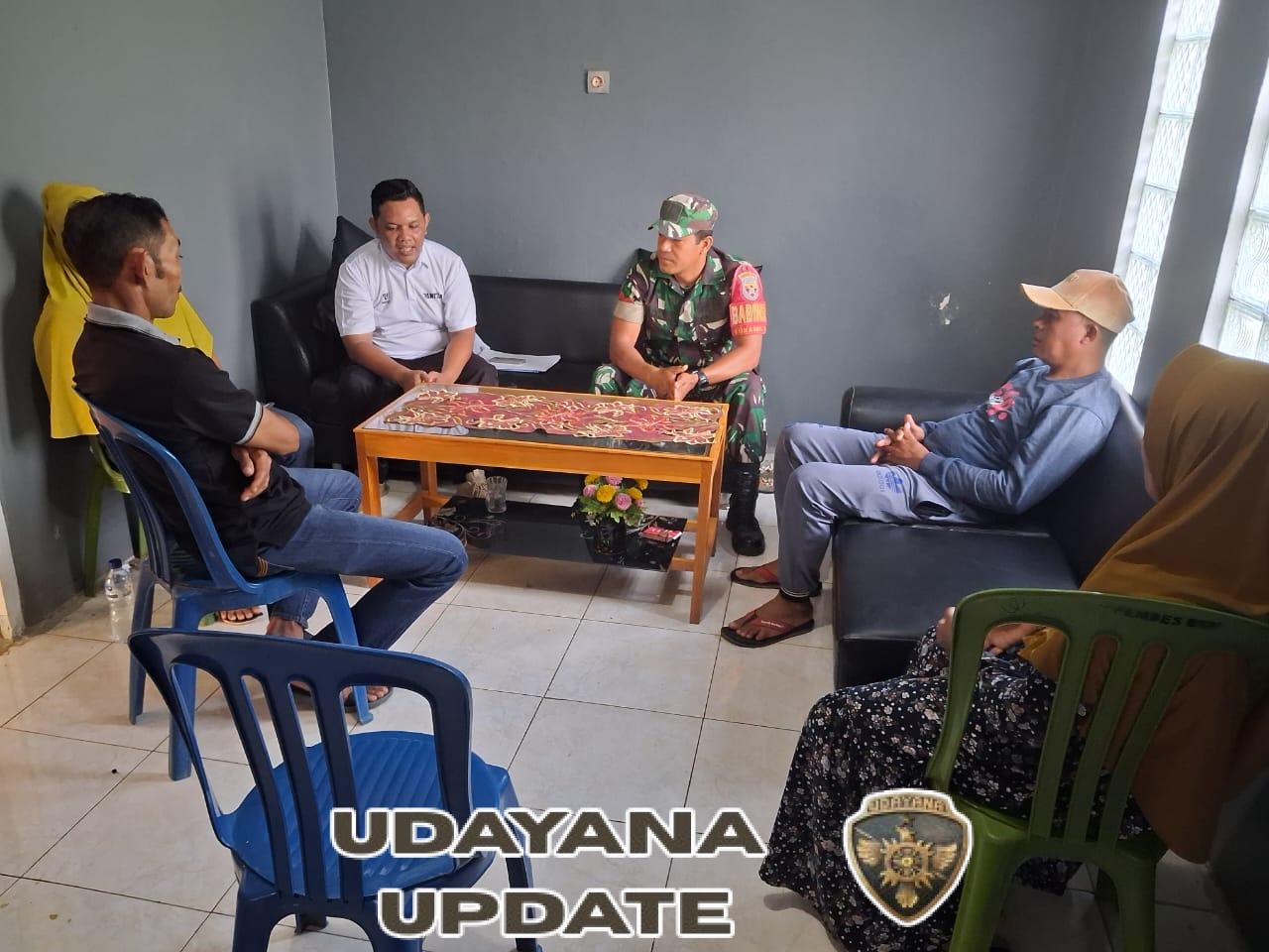 Kopka Fadhlil, Anggota Koramil 1628-01/Taliwang Sukses Mediasi Warga yang Berselisih di Desa Bangkat Monteh