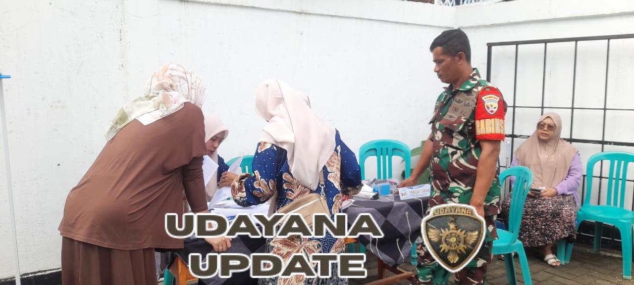 TNI Hadir untuk Rakyat, Babinsa Koramil 1628-03/Seteluk Dukung Peningkatan Kesehatan Ibu dan Anak