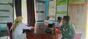 Babinsa Koramil 1628-03/Seteluk, Koptu Agus Sugeng Prayitno, Dampingi Pendataan Inovasi Potensi Desa