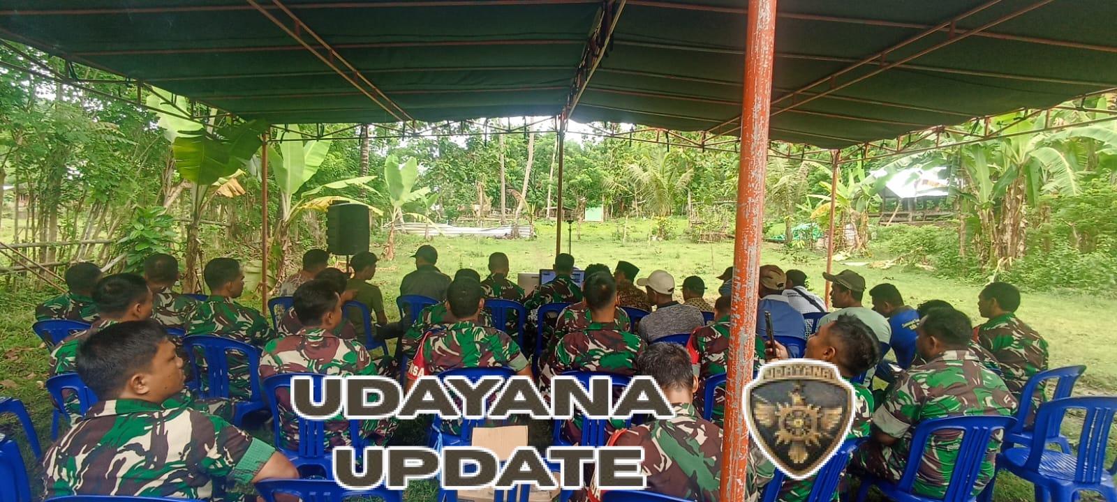 Babinsa Desa Kiantar Ajak Warga Jaga Kebersihan Lingkungan