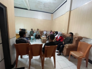 Babinsa Desa Goa Hadiri Rapat Persiapan Pemberian Kartu KSB Maju
