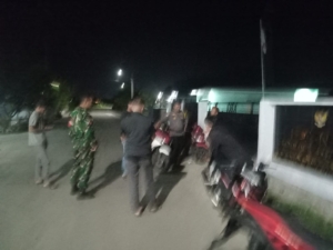 TNI Koramil 1628-01/Taliwang Gelar Patroli Malam dan Siapkan Agenda Pembinaan Wilayah