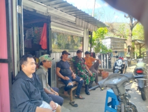 Babinsa Dompu Himbau Warga Madaprama Waspada Tanah Longsor