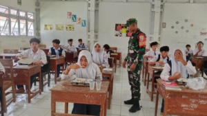 Koramil Alas Jamin Kelancaran Penyaluran MBG di Yayasan dan Sekolah Desa Labu Alas