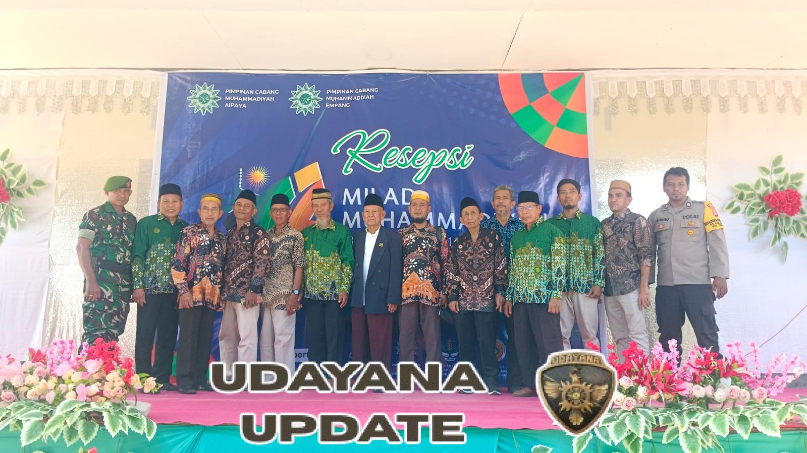 Milad Muhammadiyah ke-113, Koramil Empang Tegaskan Dukungan untuk Pemberdayaan Masyarakat