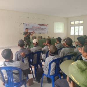Pasi Intel Kodim 1628/KSB Beri Pembekalan Pengamanan untuk Sat Pol PP dan Linmas