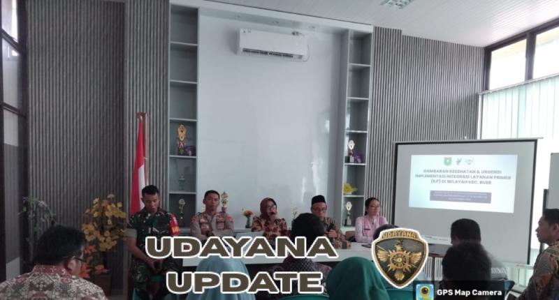 Babinsa Serda Abubakar Hadiri Pendampingan ILP Tingkat Kecamatan Buer
