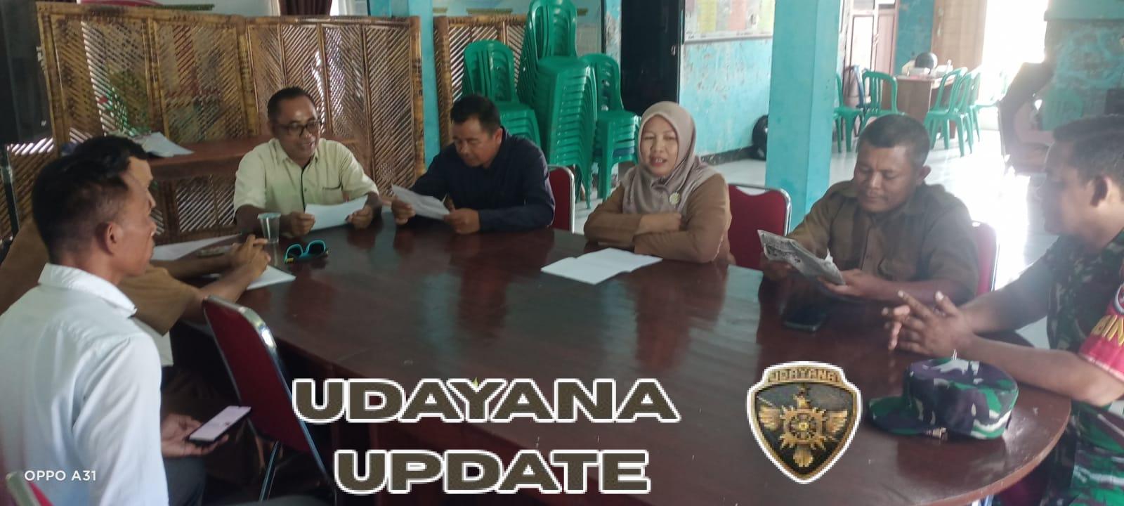 Babinsa Desa Seran Koptu Agus Sugeng Prayitno Pimpin Komsos dan Rakor Bahas Bantuan Gizi Anak Stunting di Seteluk