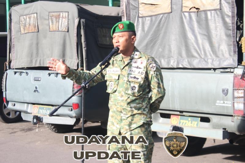 Dandim Gianyar Tegaskan Pembinaan Personel, Mantapkan Disiplin dan Soliditas Prajurit