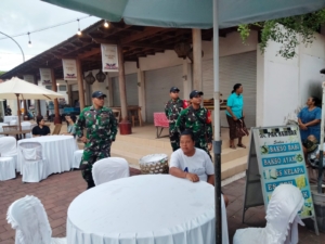 Aparat TNI Polri Bersinergi Gelar Pengamanan Festival Goa Lawah