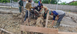 Semangat, Kodim Klungkung Terus Gempur Pembangunan KDKMP Di Desa Jumpai