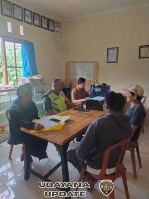 Babinsa Pucaksari Perkuat Komunikasi Sosial dengan Perangkat Desa dan Tokoh Masyarakat