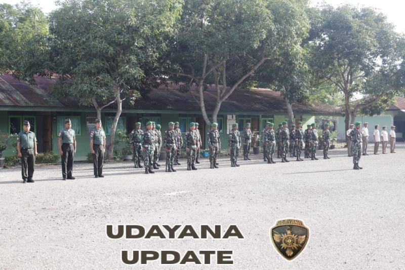 Gelar Upacara Bendera Hari Senin, Kodim Belu Amalkan Santi Aji Pada Setiap Prajurit TNI