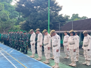 Kodim 1626/Bangli Laksanakan Upacara Pengibaran Bendera, Perkuat Disiplin dan Jiwa Nasionalisme Prajurit